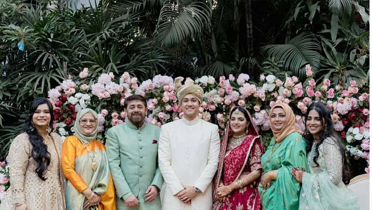 শ্বশুর–শাশুড়ি হলেন নাইম-শাবনাজ